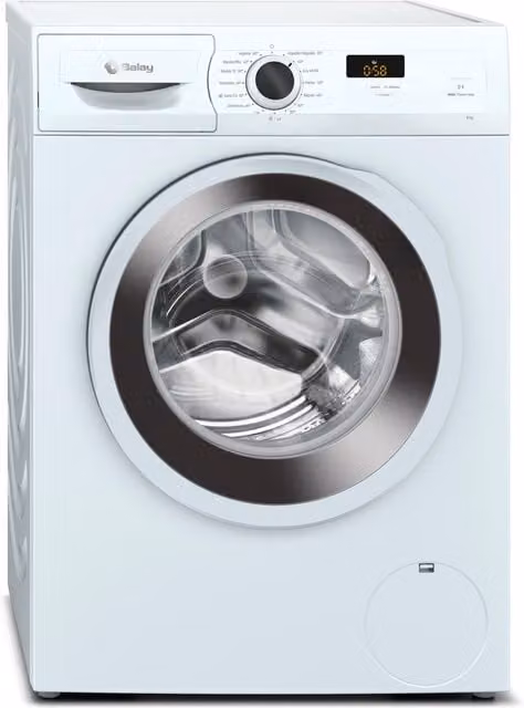 Lavadora de carga frontal Balay 3TS283BA de 8 kg, 1200 rpm, clase A, color blanco