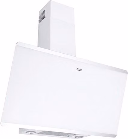 Campana decorativa de aspiración perimetral Franke Evo Plus FPJ 825 V WH-SS en color blanco