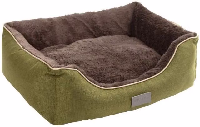 Cesto Samuel de Kerbl para perros, color gris y gris oscuro, An/P/Al: 60 x 50 x 17 cm