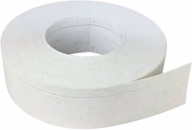 Perfil de esquina L-Bead 100 Strait-Flex con núcleo de PVC en color blanco, pack de 12 rollos de 30,5 m cada uno