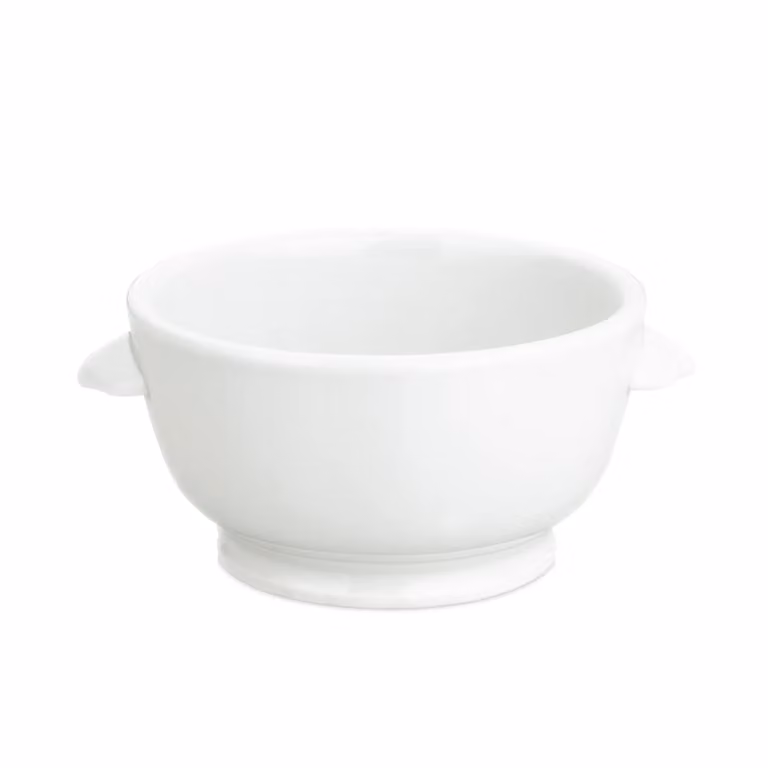 Bol de porcelana para sopa Pillivuyt, color blanco, 45 cl