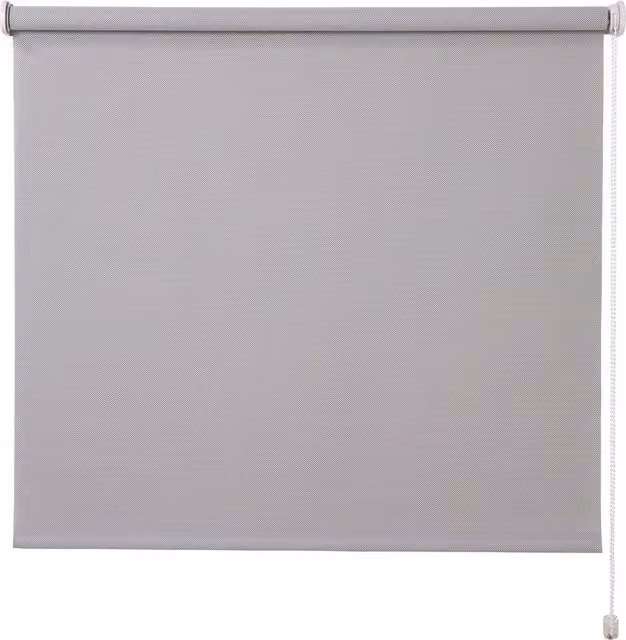 Estor enrollable screen natural Mihl térmico en color beige y gris An: 90 cm, Al: 180 cm