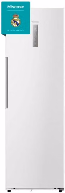 Congelador vertical Hisense FT3K310SEWE No Frost con Wi-Fi y App Control, Blanco, An: 59,5 cm, Pr: 59,5 cm, Al: 185,6 cm