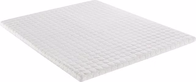 Conjunto de canapé abatible Nasus de ysmée en color blanco con colchón de espuma de 10 cm, An/P: 140 x 190 cm