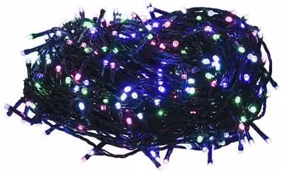 Tira de luces LED RGB vidaXL multicolor con 150 LEDs de PVC para Navidad