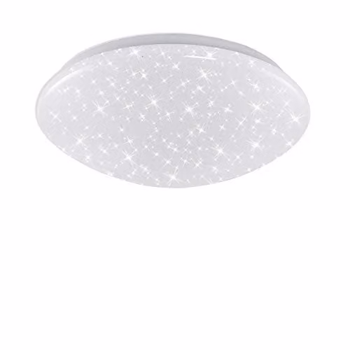 Lámpara de techo LED Briloner con efecto cielo estrellado, color blanco, 12W, 1200 lúmenes, 4000K, IP44, Diámetro: 28 cm
