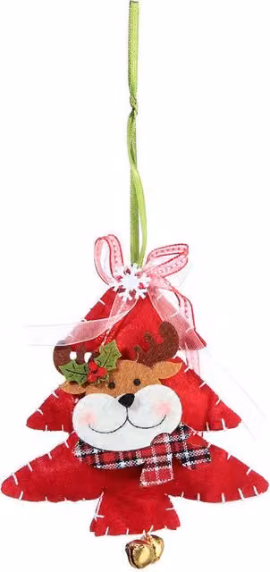 Tema de Navidad de Personaje Animal de Feeric Lights & Christmas en colores verde, rojo y multicolor