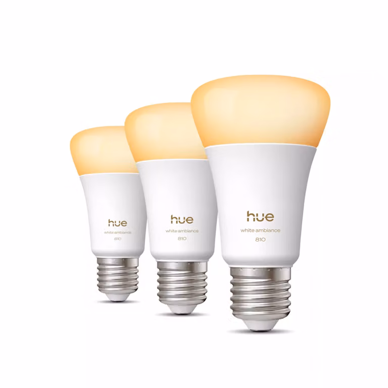 Bombilla Inteligente Philips Hue White Ambiance A60 LED con casquillo E27 y regulación de intensidad