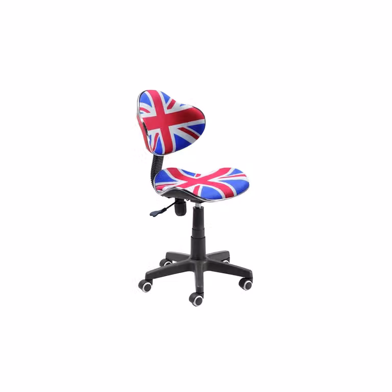 Silla de estudio ergonómica para niños Duehome Circus multicolor con altura regulable An/P/Al: 56 x 56 x 84-95,5 cm