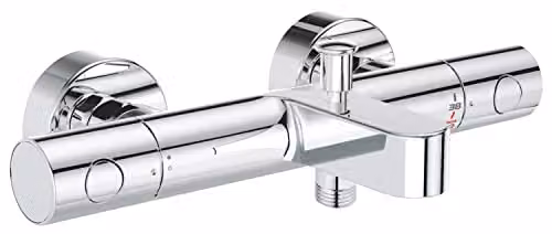 Mezclador termostático de ducha Grohe Grohtherm 800 Cosmopolitan en cromo con monomando y seguridad de parada de temperatura