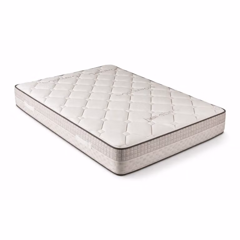 Colchón viscoelástico de bamboo ECCOX blanco An/P/Al: 180 x 200 x 26 cm