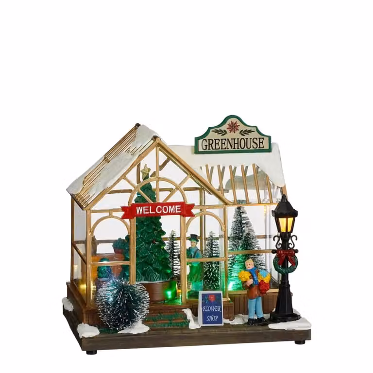Pueblo navideño LuVille Specials multicolor An/P/Al: 14 x 19.5 x 21 cm
