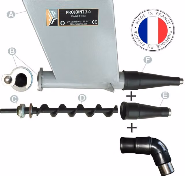 Máquina de rejuntado Projoint 2.0 JPF color plata