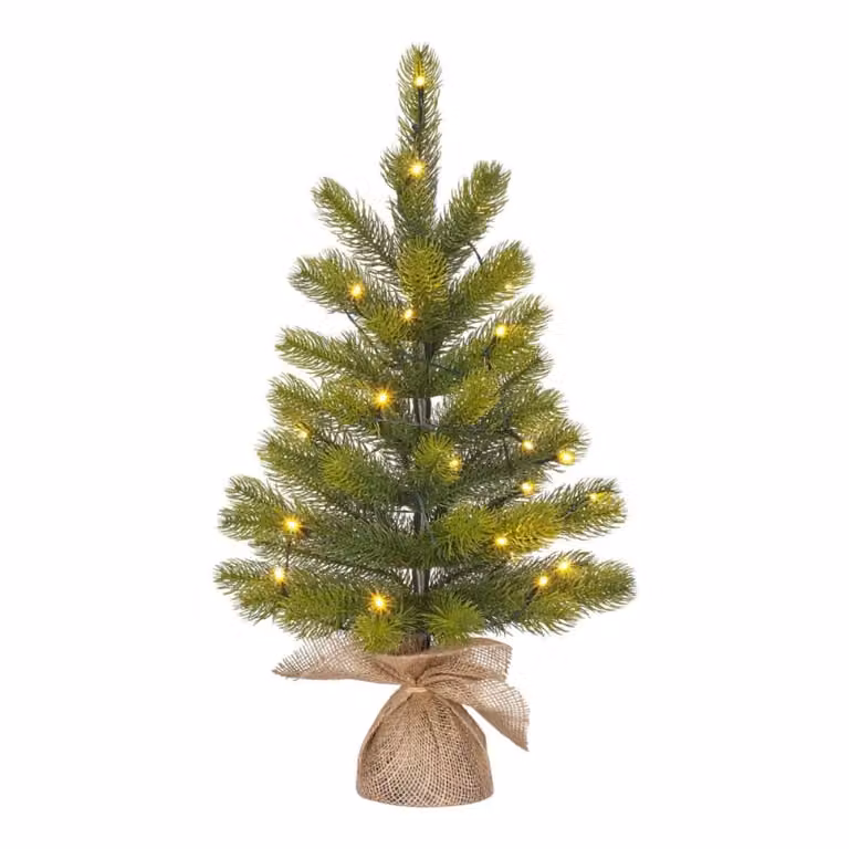 Árbol de Navidad artificial Nagoya de Black Box Trees, color verde, Al 60 cm x An 44 cm x P 44 cm