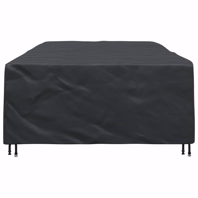 Funda para sofá vidaXL impermeable, color negro, An/P/Al: 315 x 180 x 74 cm