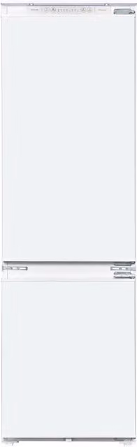 Frigorífico combi de integración Exquisit NoFrost con tecnología Dynamic con capacidad de 246 l y altura de 178,2 cm en color blanco