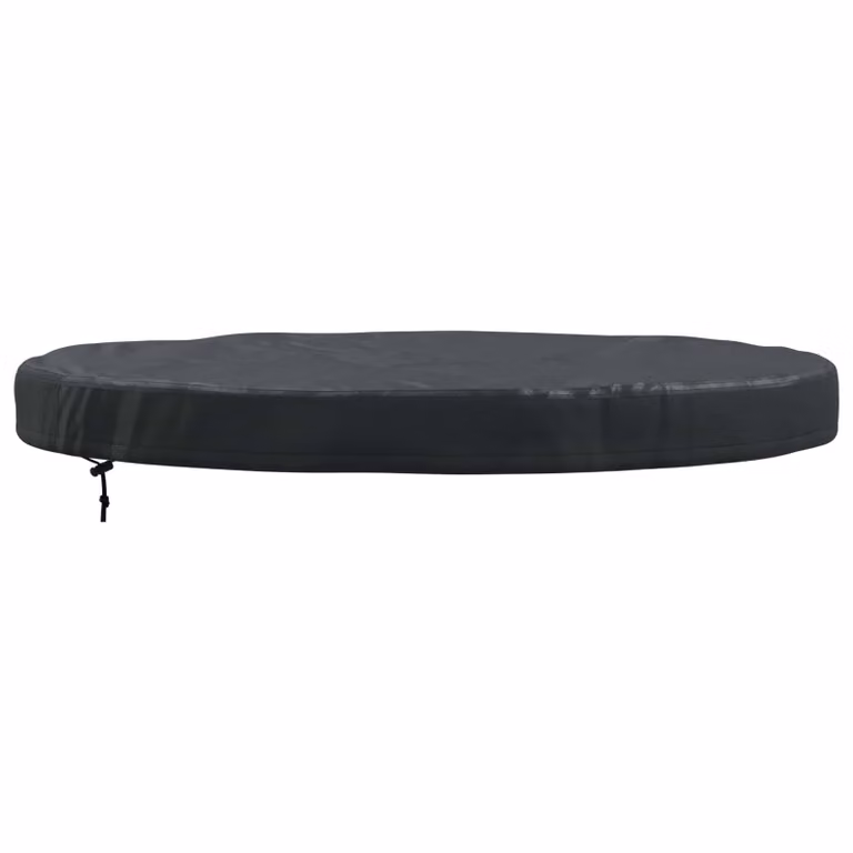Funda para mesa de exterior vidaXL en tela Oxford 420D repelente al agua, color negro, An/An/Al: 102 x 102 x 10 cm