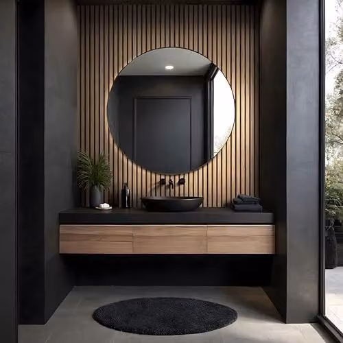 Papel pintado autoadhesivo Marburg efecto madera marrón estilo Skandi para muebles y paredes, An: 53 cm, Al: 600 cm