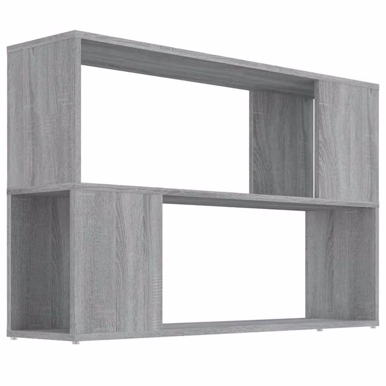 Estantería de madera contrachapada vidaXL gris sonoma An/P/Al: 100 x 24 x 63 cm