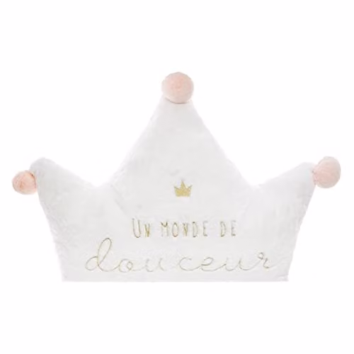 Cojín Maxi Infantil Princesa Atmosphera Blanco An/P: 76 x 60 cm
