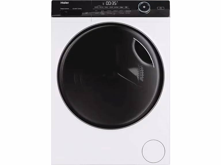 Lavadora de carga frontal Haier I-Pro Series 5 HW100B14959NEU-IB de 10 kg, 1400 rpm, con programas de vapor y control por aplicación, color blanco