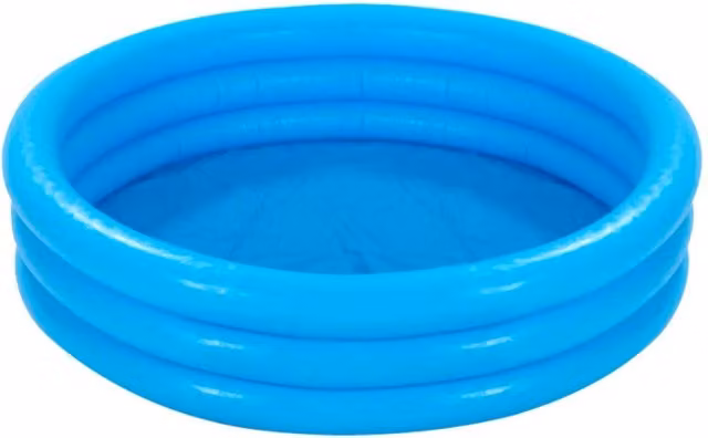 Piscina hinchable Intex azul de 481 litros, An/Di: 168 cm, Al: 38 cm