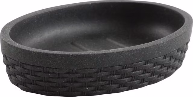 Jabonera para encimera B-Suit Bathstage de plástico en gris o negro