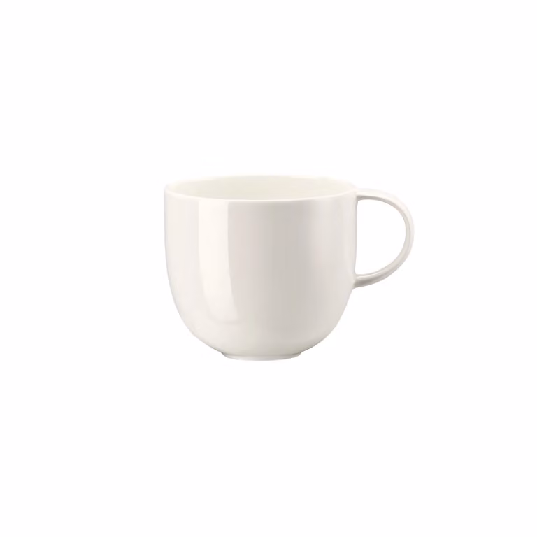 Taza de café Rosenthal Brillance de porcelana blanca de 200 ml