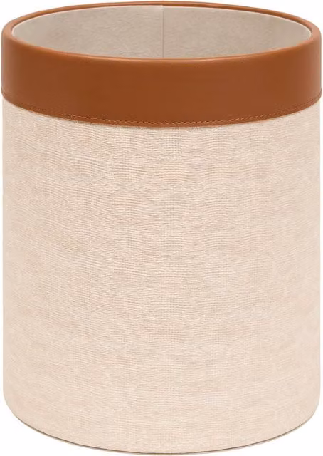 Cesta redonda para el correo Whisky de 7 litros en color beige de Atmosphera