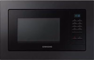 Microondas Samsung Solo Negro de 20 l con Pantalla LED y Bloqueo para Niños