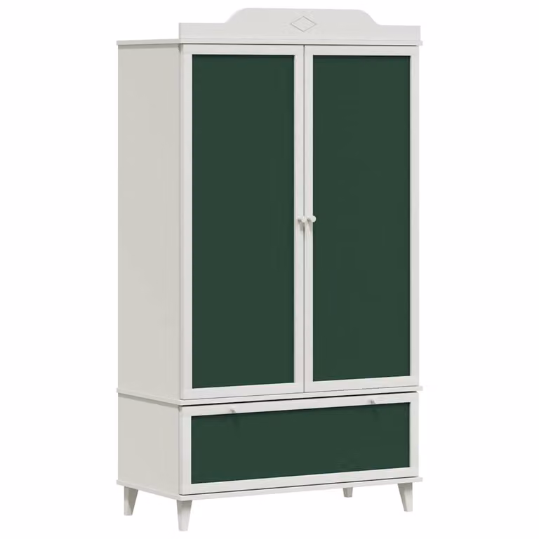 vidaXL Armario de Almacenamiento Creativo ROROS para Niños en Blanco An/P/Al: 90 x 45 x 165 cm