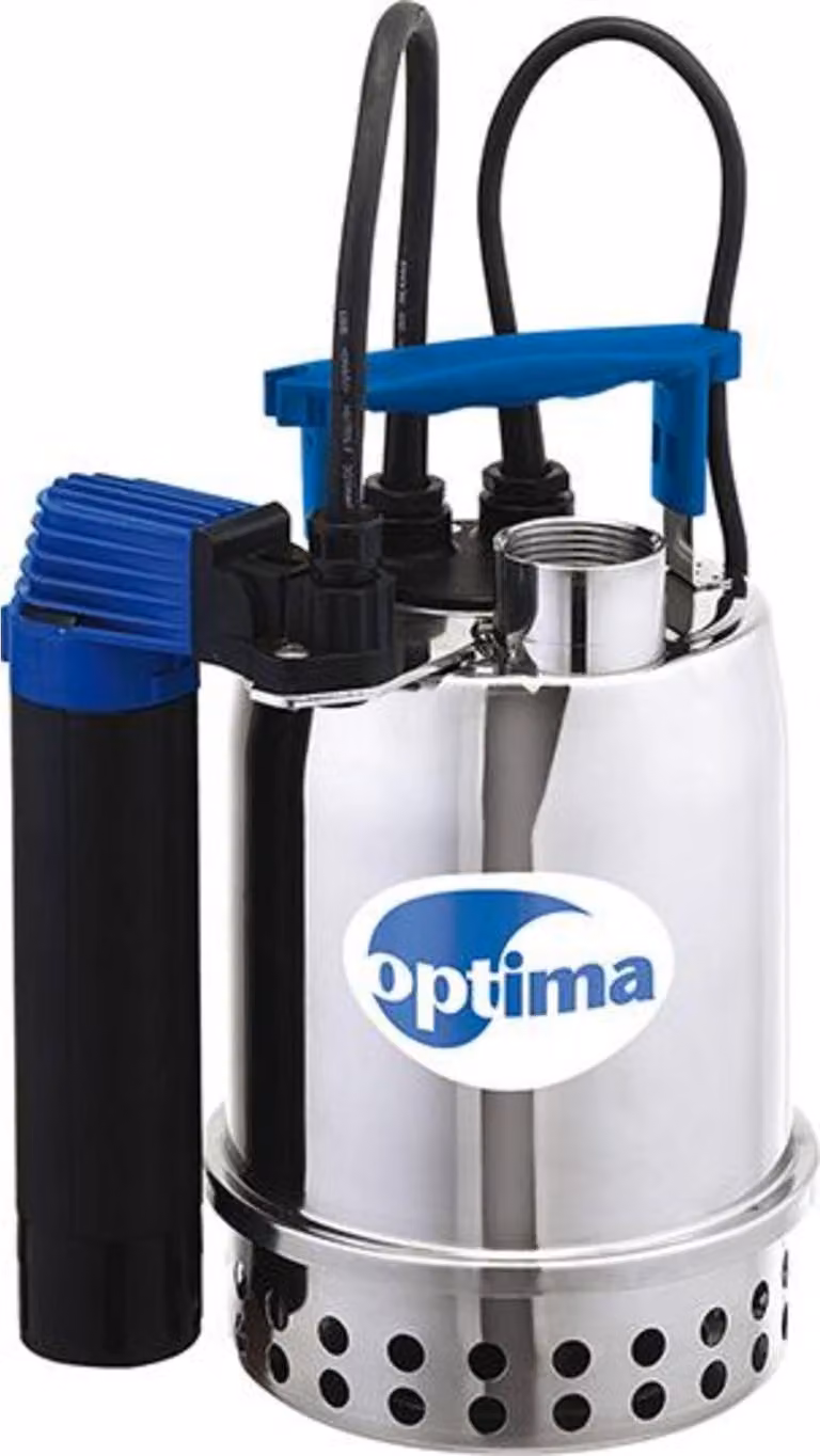 Bomba sumergible de acero inoxidable Ebara Optima MS 430 W en color plata