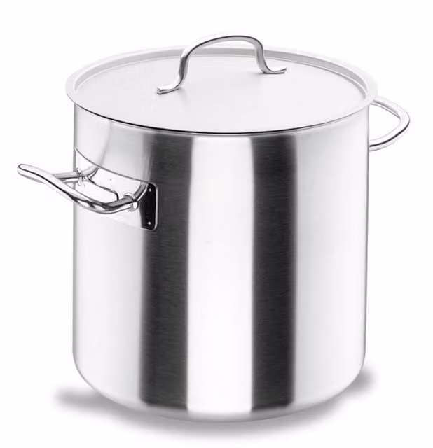 Olla Lácor de acero inoxidable color plata de 45 cm y 70 l