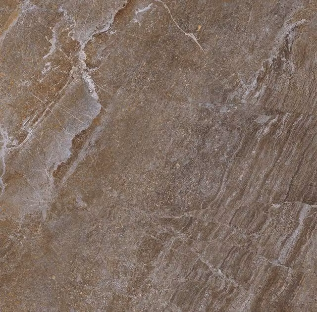 Gres porcelánico SO-TILES efecto piedra Gerusalemme marrón antideslizante An/P: 60 x 60 cm