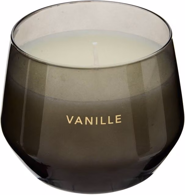Vela perfumada de vainilla Atmosphera Créateur D'Intérieur de 300 g en color verde y gris