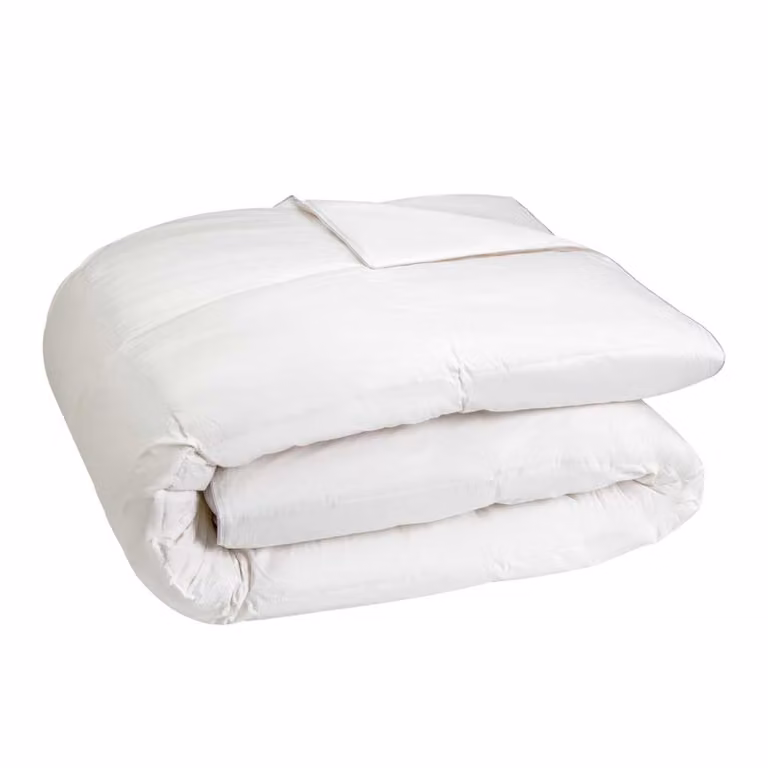 Relleno nórdico de plumón de ganso Cotton Artean blanco para invierno, 320 gr/m², An/P/Al: 260 x 240 cm