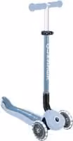 Scooter 3 en 1 Globber Go-Up Active Lights Eco plegable y con altura ajustable en colores rojo, verde o azul