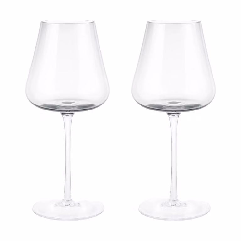 Juego de 2 copas de vino tinto Belo de Blomus en vidrio transparente de 600 ml