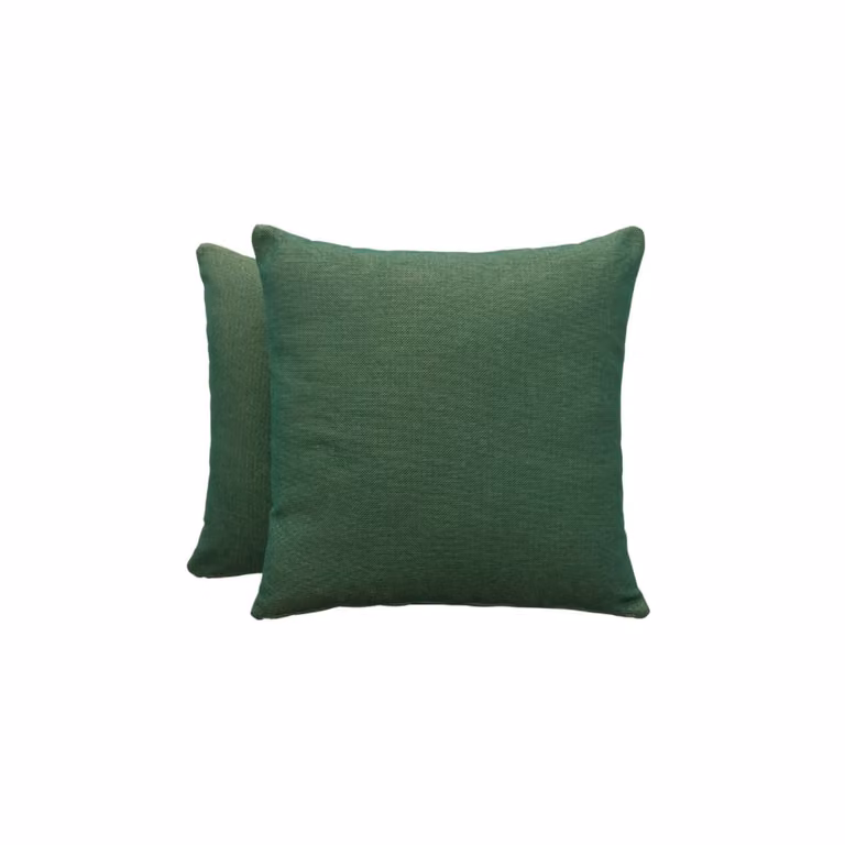 Lote de 2 fundas de cojín navideñas Gamusi de algodón en color verde, An/An/Al: 45 x 45 x 45 cm