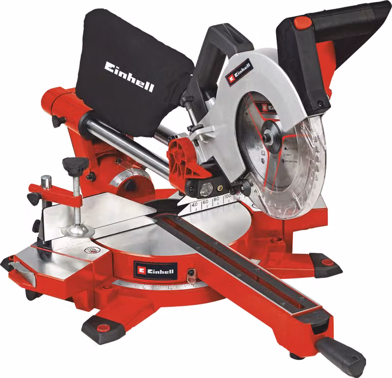 Sierra ingletadora y de corte angular Einhell TE-SM 2131 Dual color rojo