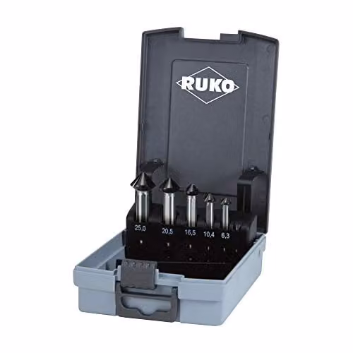 Brocas para pared Ruko 102791PRO DIY color plata