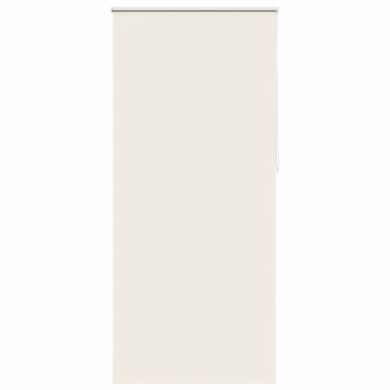 Estor enrollable opaco vidaXL en blanco y plata, térmico y blackout, An/P/Al: 84,4 x 80 x 230 cm