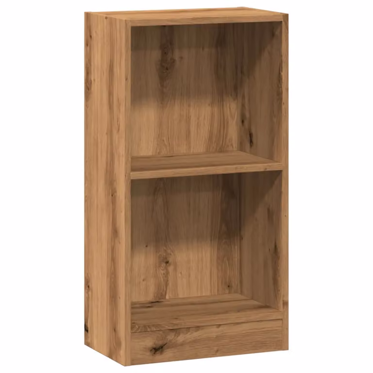 Estantería de pared minimalista vidaXL en madera de roble color marrón An/P/Al: 40 x 24 x 76 cm