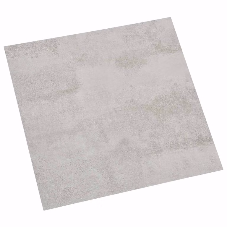 Tableros de suelo autoadhesivos vidaXL de PVC en gris y gris claro, diseño moderno, 5,11 m² (55 unidades)