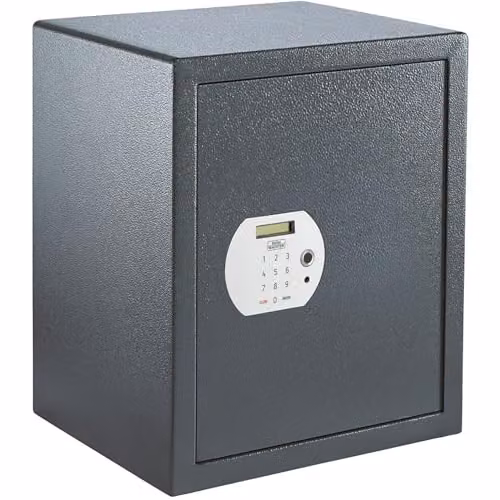 Caja fuerte para muebles Burg-Wächter Pure-Safe PS 140 E FP con cerradura electrónica y huella dactilar, color gris, An/P/Al: 41.6 x 50 x 35 cm
