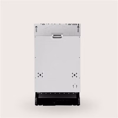 Lavavajillas de libre instalación Evvo Di.2 Slim en acero inoxidable color plata, capacidad para 9 cubiertos, Ancho: 44,8 cm, Altura: 81,5 cm, Profundidad: 55 cm