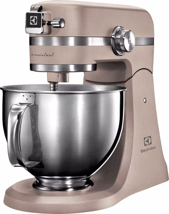 Cafetera Electrolux EKM5570 de 4,8 litros en color beige y acero inoxidable con 1200 W