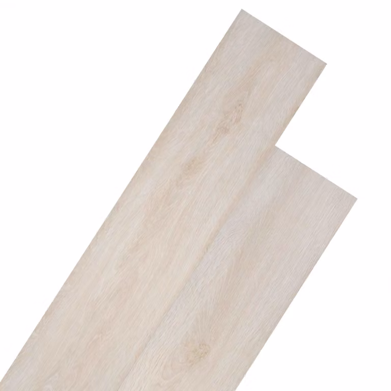 Tableros de suelo autoadhesivos vidaXL con efecto madera de roble blanca clásica de 2,51 m²