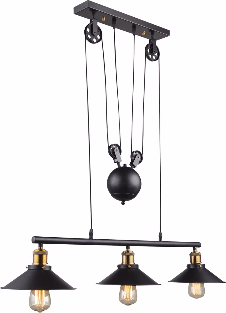 Lámpara de suspensión Globo Lighting de esfera metálica en color cobre con casquillo E27 y altura ajustable