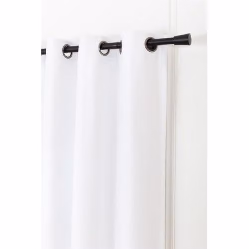 Cortina Térmica Moondream ThermActiv con Aislamiento Anti-Frío y Anti-Calor, Blanco MC720, An: 130 cm, Al: 300 cm